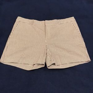 Pinstriped shorts
